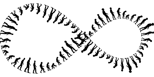进化 科学 无限的 - 免费矢量图形