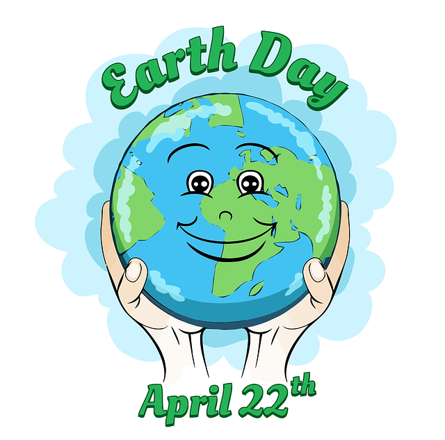 世界地球日 22April - 免费矢量图形