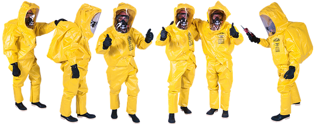 防护服 抗菌保护 黄色的连衫裤 - 上的免费图片