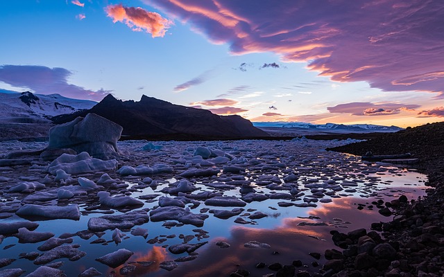 泻湖 冰 冰川 - 上的免费照片