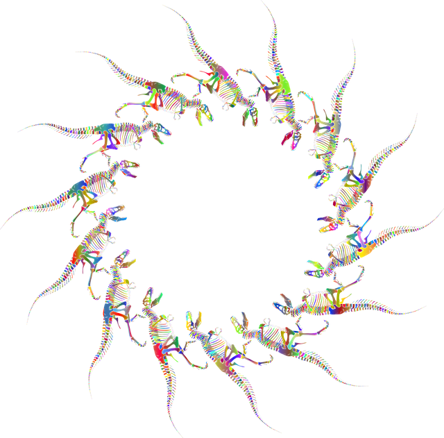 暴龙雷克斯 恐龙 框架 - 免费矢量图形