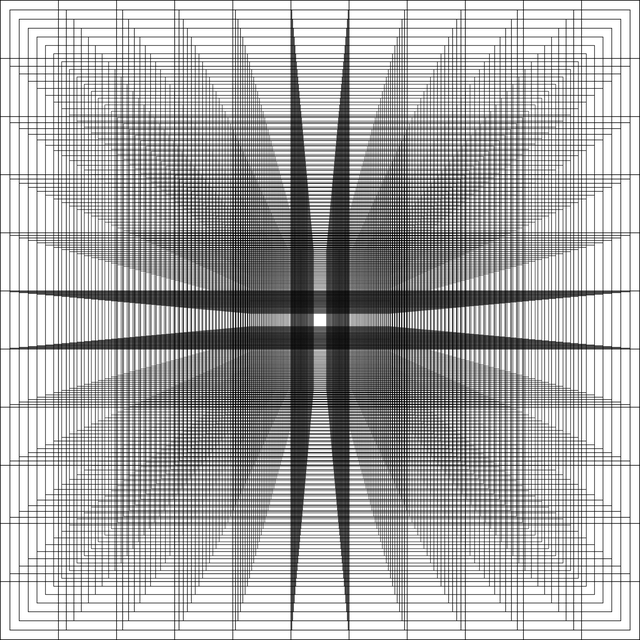 网格 几何的 线条艺术 - 免费矢量图形