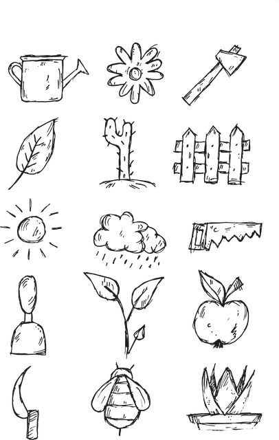 花园 太阳 夏天 - 免费矢量图形