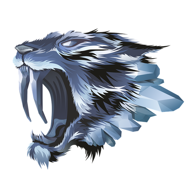 牙齿的军刀 冰 寒冷的 - 免费矢量图形