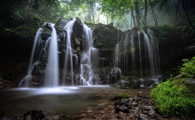 景观 一个小小的瀑布 自然 - 上的免费照片