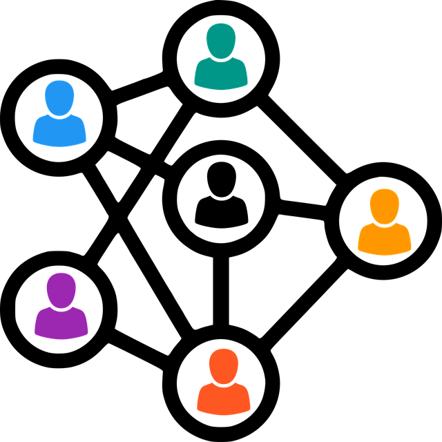 网络 人们 商业 - 免费矢量图形