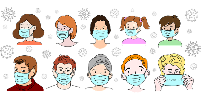 面罩 面具 冠状病毒 - 免费矢量图形