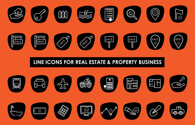 图标 房地产 物业业务 - 免费矢量图形