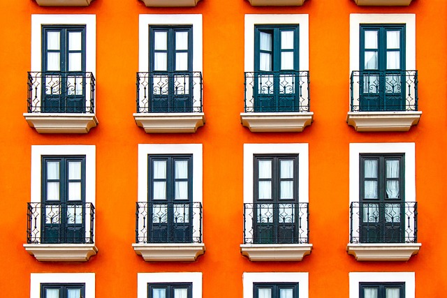 视窗 橙色的 正面 - 上的免费照片
