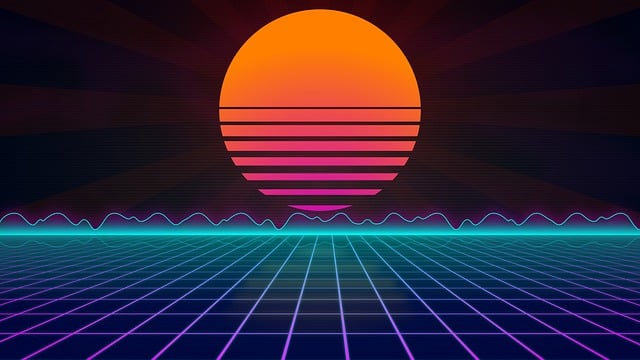 太阳 网格 波浪 - 上的免费图片