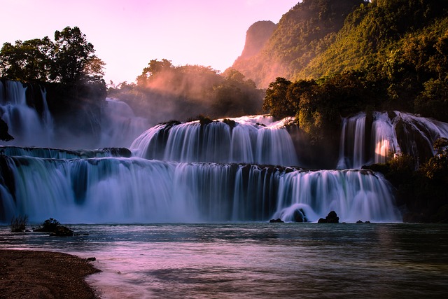 希奥村瀑布 瀑布 水 - 上的免费照片