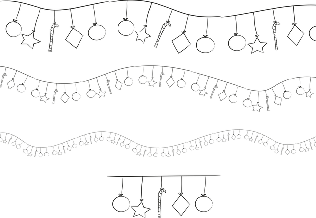 花环 装饰品 装饰性的 - 免费矢量图形