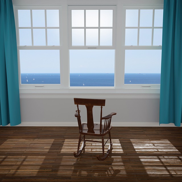 椅子 窗户 海洋 - 上的免费图片