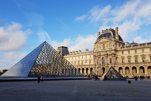 卢浮宫 结构 建筑物 - 上的免费照片