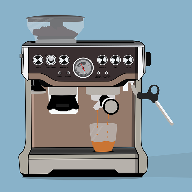 咖啡 咖啡机 浓咖啡 - 免费矢量图形