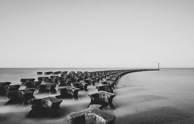 海 海洋 海滩防御 - 上的免费照片