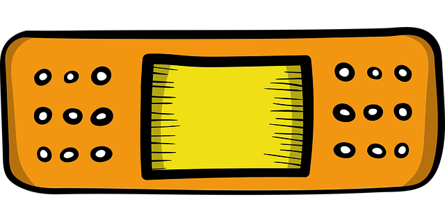 胶粘剂 绷带 创可贴 - 免费矢量图形