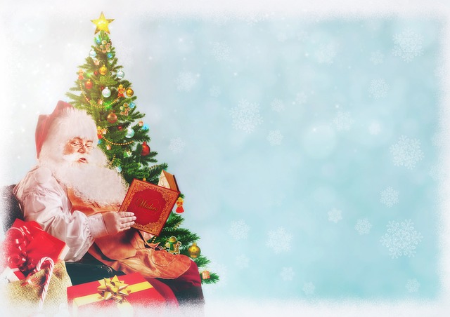 圣诞节 圣诞老人 圣诞树 - 上的免费图片