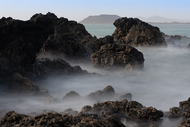 海岸 海 多雾路段 - 上的免费照片
