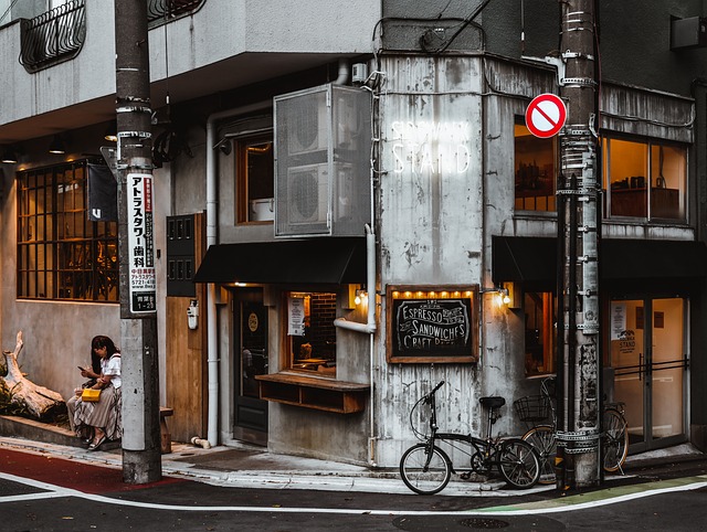 咖啡馆 外 日本 - 上的免费照片