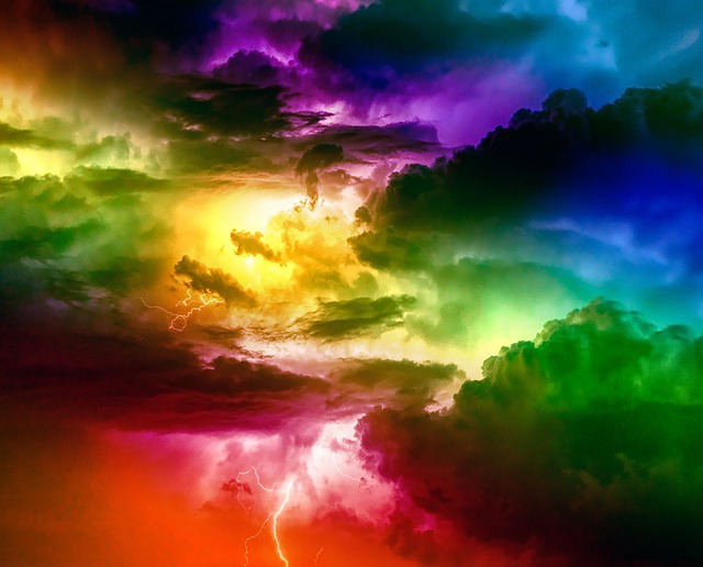 雷雨 暴风雨 丰富多彩的 - 上的免费图片