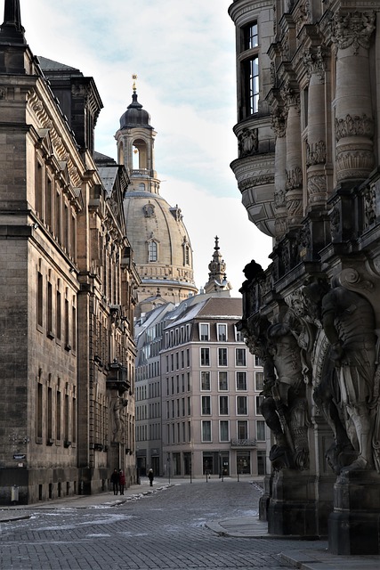 德累斯顿 建筑物 街道 - 上的免费照片