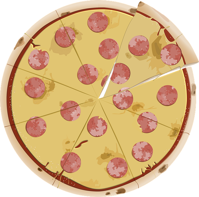 比萨 食物 一顿饭 - 免费矢量图形