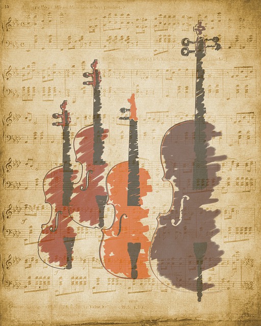 弦乐器 小提琴 画画 - 上的免费图片
