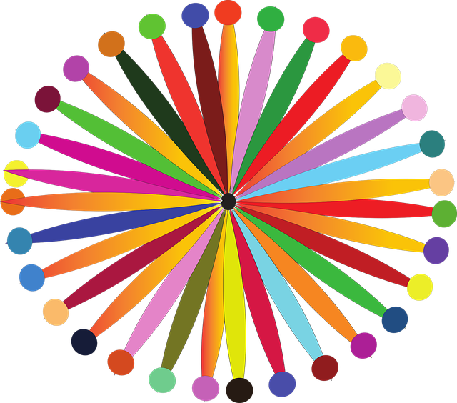 星鱼 色轮 - 免费矢量图形