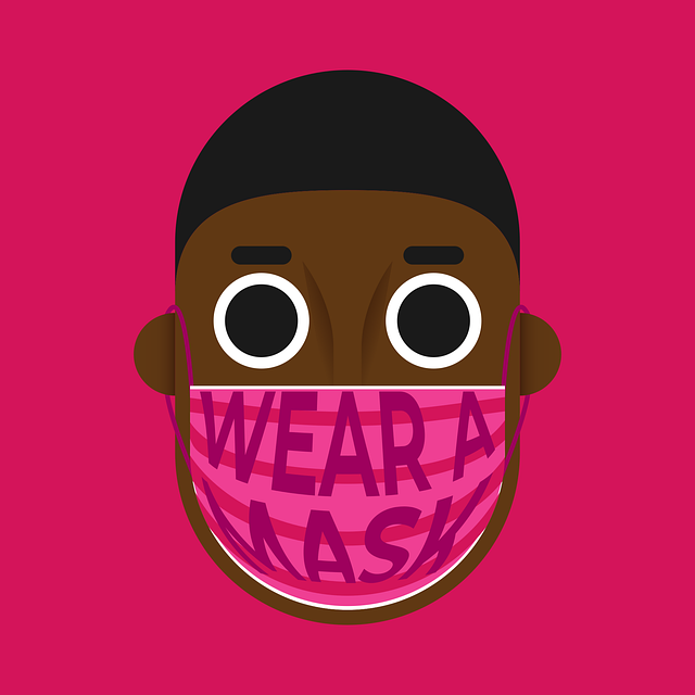 男人 年轻 面具 - 免费矢量图形