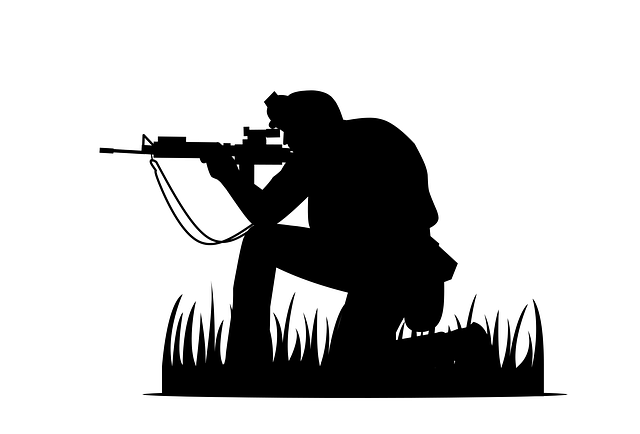 Pubg 士兵 狙击手 - 免费矢量图形