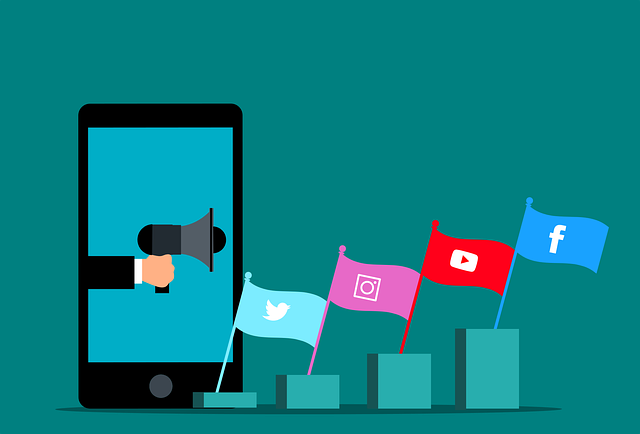 社交媒体 营销 Facebook - 免费矢量图形
