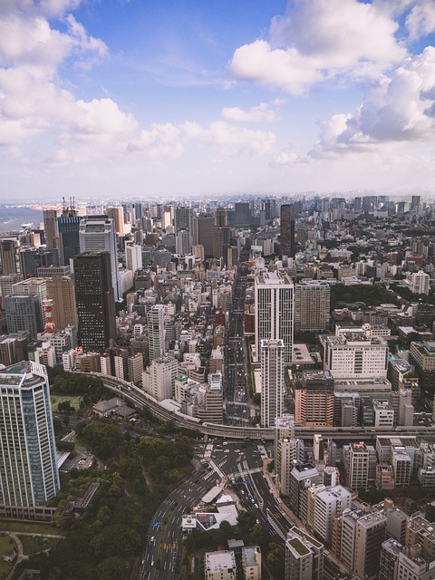 城市 东京 全景 - 上的免费照片