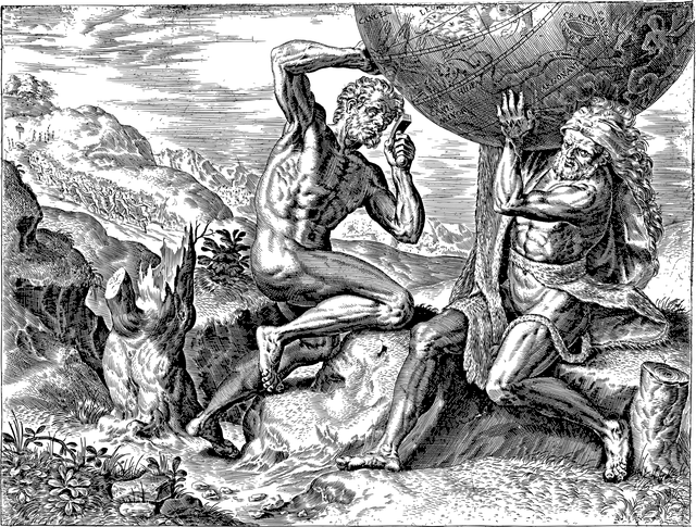 大力神 图集 世界 - 免费矢量图形