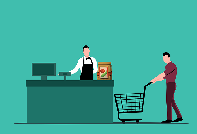 超级市场 购物 杂货店 - 免费矢量图形