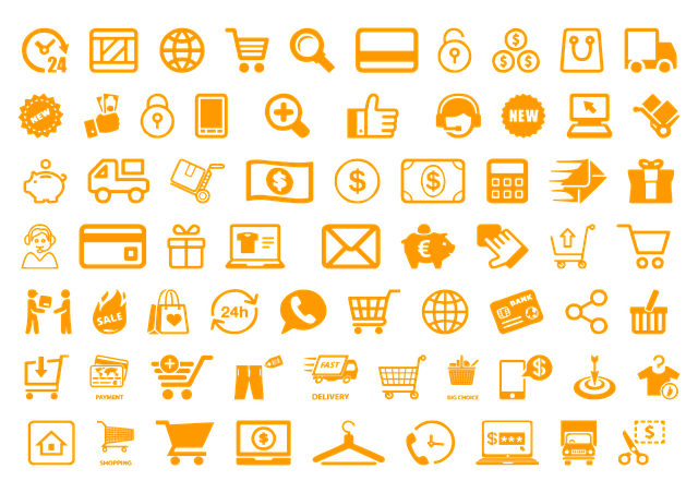 电子商务 购物 图标 - 上的免费图片