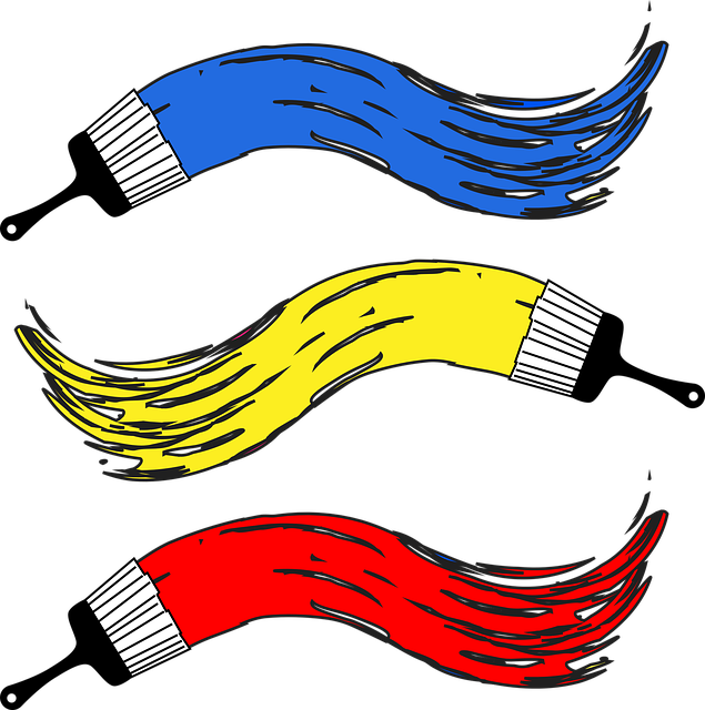 画 画笔 原色 - 免费矢量图形