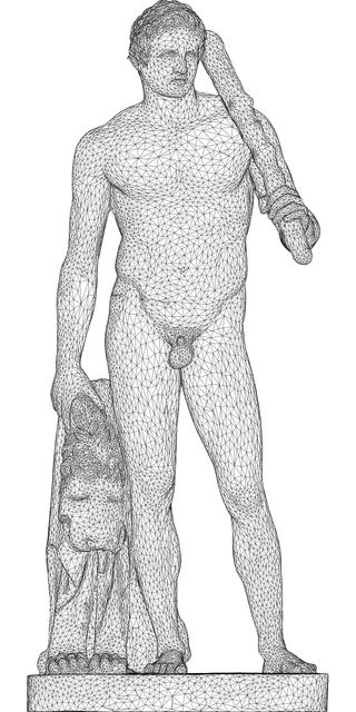 大力神 雕像 肖像 - 免费矢量图形