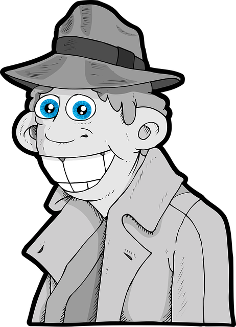 侦探 菲利普·马洛 亨弗莱 鲍嘉 - 免费矢量图形