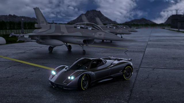 敢 跑车 飞机 - 上的免费图片