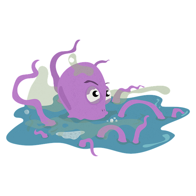 章鱼 动物 水 - 上的免费图片