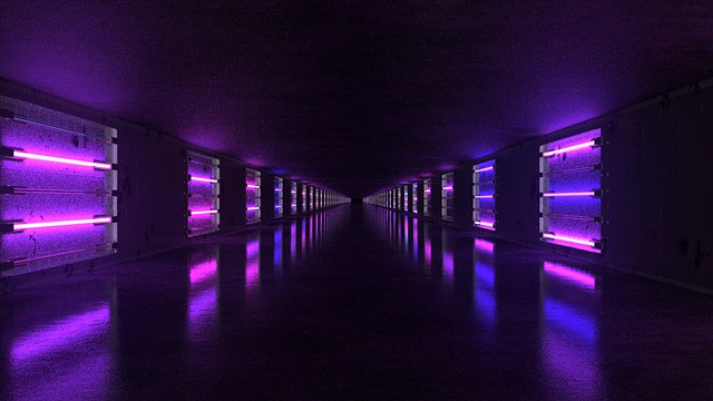 未来派 氖 隧道 - 上的免费图片