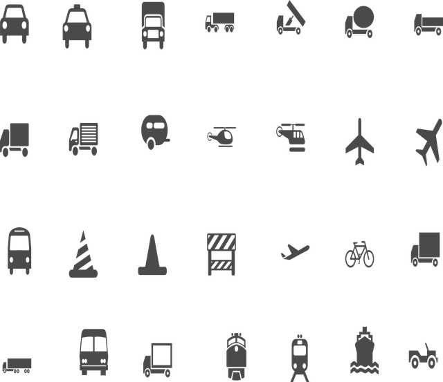 车辆 运输 图标 - 免费矢量图形