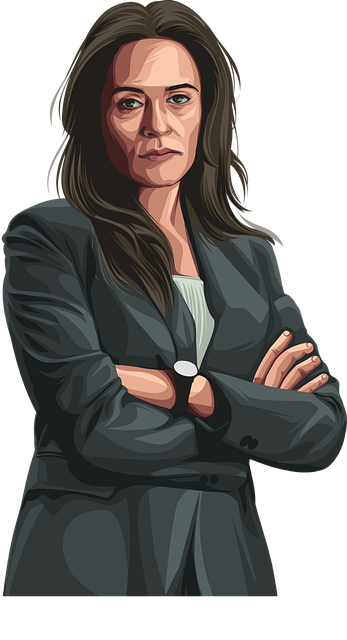 女士 女星 抢劫的钱 - 免费矢量图形