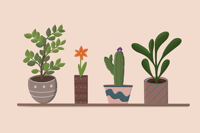 植物 花盆 背景 - 上的免费图片