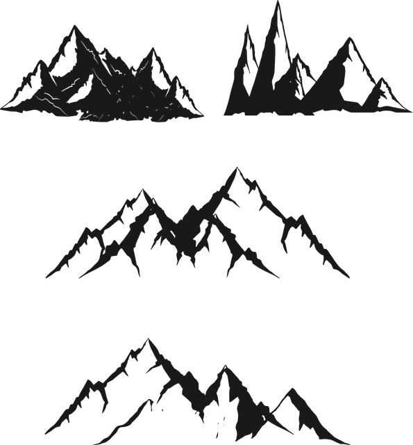 景观 山 角度 - 免费矢量图形