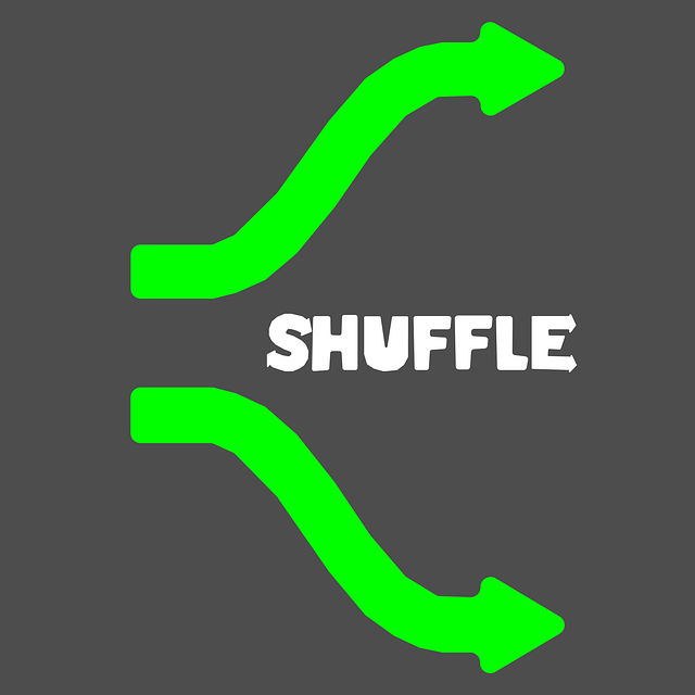 无序播放 音乐 - 免费矢量图形