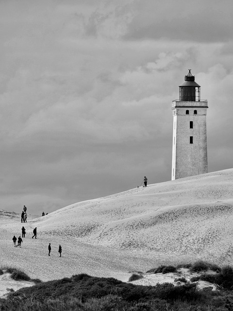 灯塔 Rubjerg Knude 丹麦 - 上的免费照片