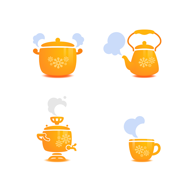杯子 壶 茶炊 - 免费矢量图形
