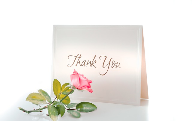 谢谢 感谢卡 欣赏 - 上的免费图片